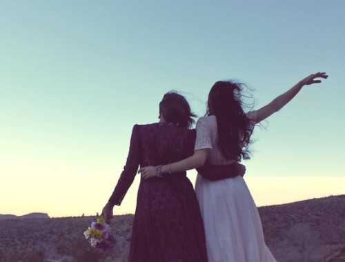 casamento duas meninas